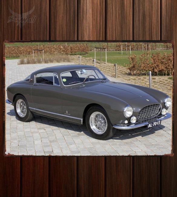 Металлическая табличка Ferrari 250 GT Europa Металлическая табличка Ferrari 250 GT Europa